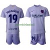 Maillot de Supporter FC Barcelone Kun Agüero 19 Extérieur 2021-22 Pour Enfant